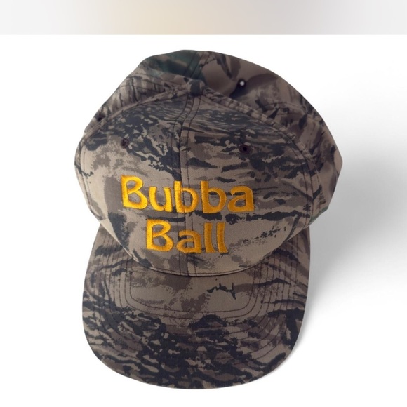 Nissun Other - Vintage Camo "Bubba Ball" Hat - Funny Custom Snapback Dad Cap Nissun